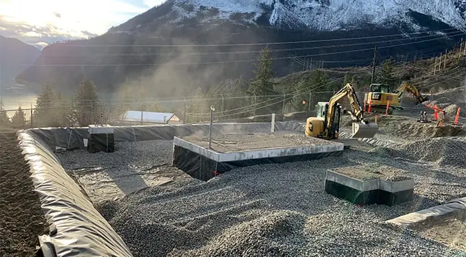 Albarrie's SorbNSeal™ Secondary Containment installations in British Columbia