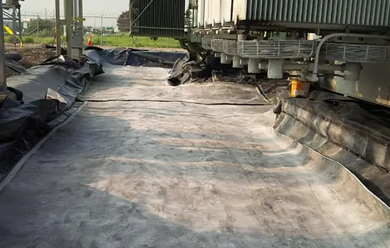 Albarrie's SorbNSeal Transformer Oil Containment OilMat In Situ