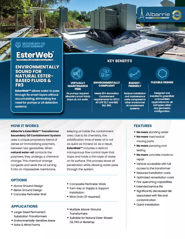 Esterweb Brochure | Albarrie