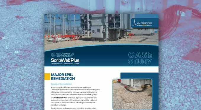 Major Oil Spill Case Study Featured Image | Albarrie