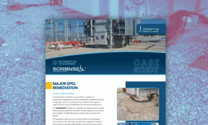 SorbNSeal Major Oil Spill Case Study Featured Image