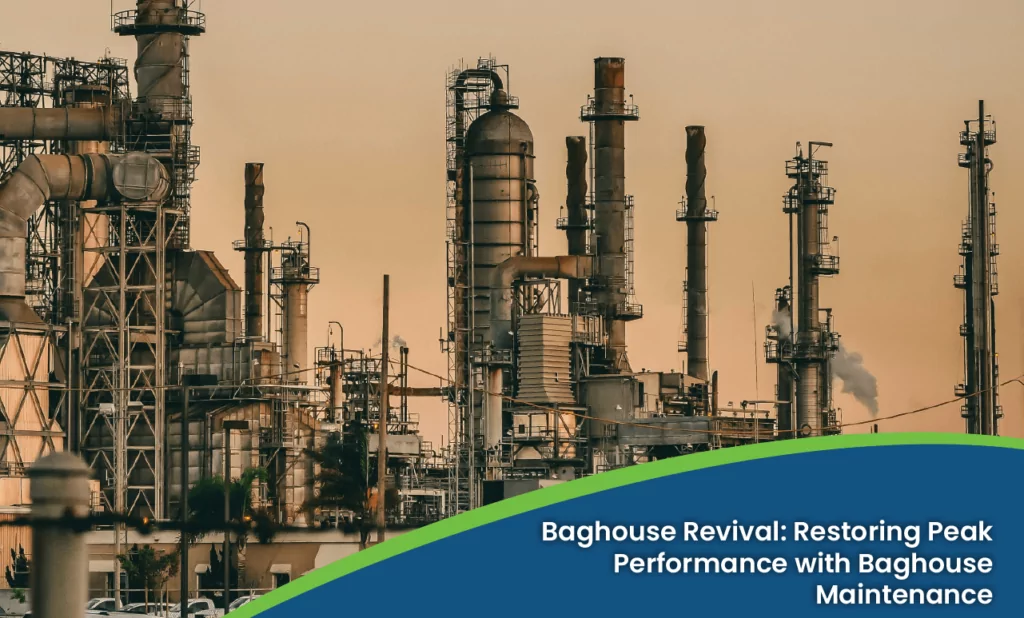 Power plant on hazy sky Baghouse Revival: Restoring Peak Performance with Baghouse Maintenance