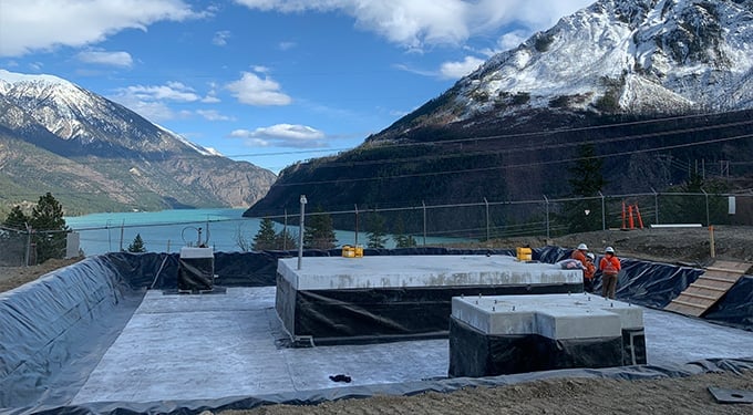 Albarrie's SorbNSeal™ Secondary Containment installations in British Columbia