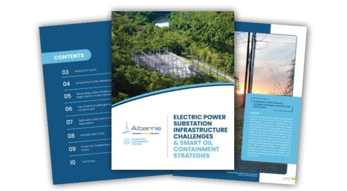 Whitepaper On Secondary Oil Containment Strategies For Electric Substations
