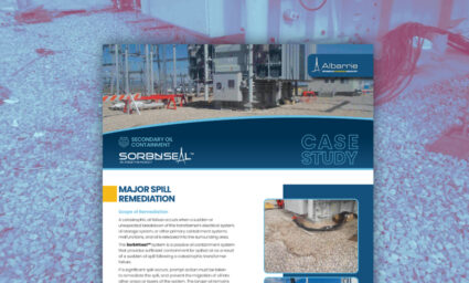 SorbNSeal Major Oil Spill Case Study Featured Image