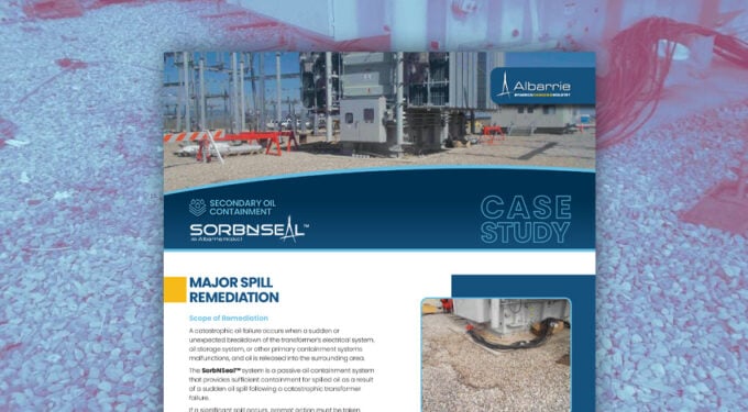 SorbNSeal Major Oil Spill Case Study Featured Image