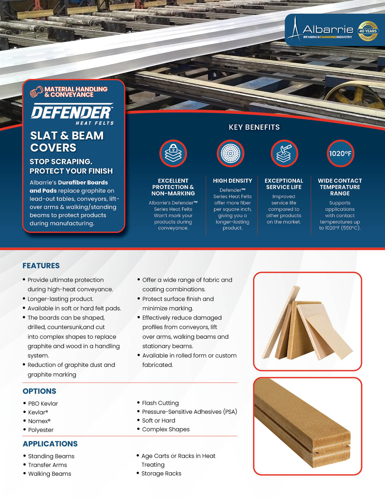 Slat and Beam Sales Sheet | Albarrie