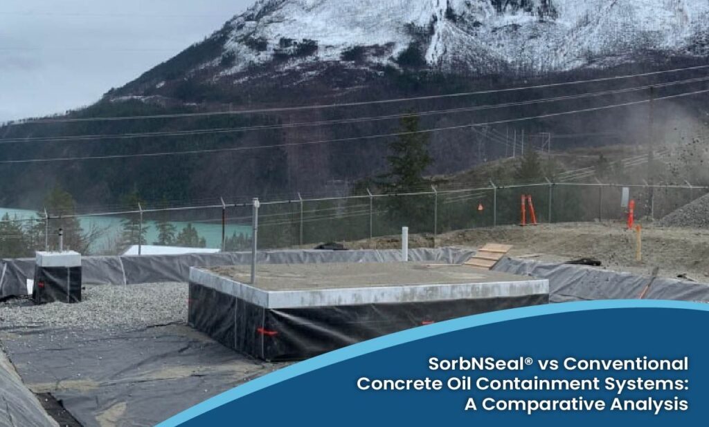 SorbNSeal VS Conventional Concrete Oil Containment Comparative Analysis | Albarrie