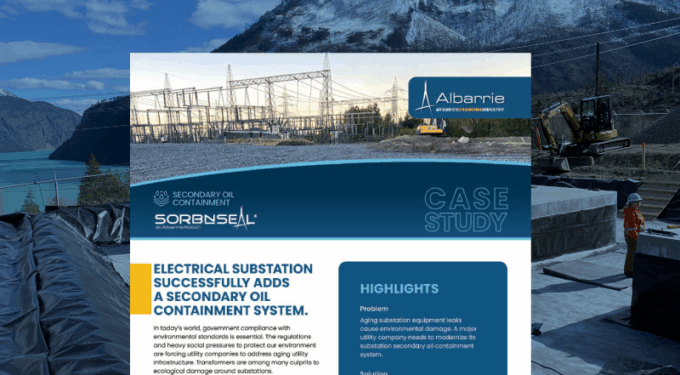 SorbNSeal Modernize Case Study Featured | Albarrie